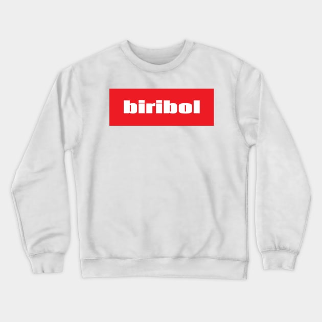 Biribol Aquatic Variation Of Volleyball Crewneck Sweatshirt by ProjectX23Red